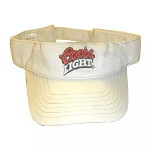 Coors Light Beer Mens Adult Visor hat cap New